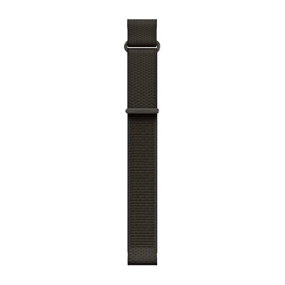 Garmin QuickFit 20 mm ComfortFit kangasranneke lyhyt keskiharmaa 010-14501-02