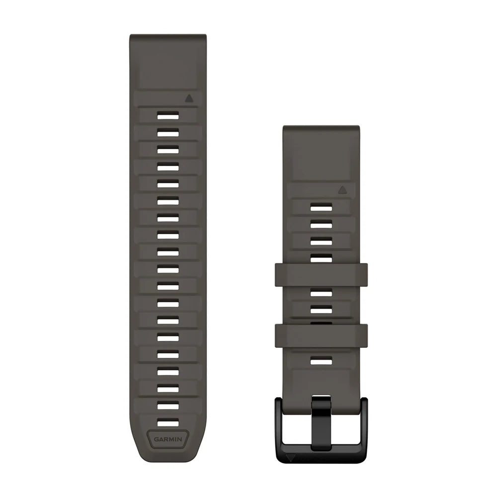 Garmin QuickFit 22 mm silikoniranneke kivenharmaa 010-14559-00