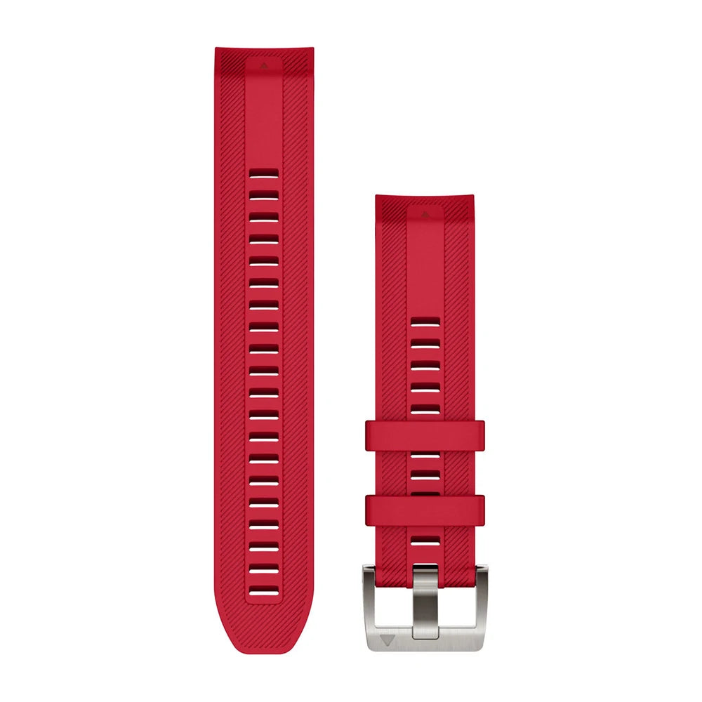 Garmin QuickFit 22 mm silikoniranneke plasmapunainen 010-13225-03