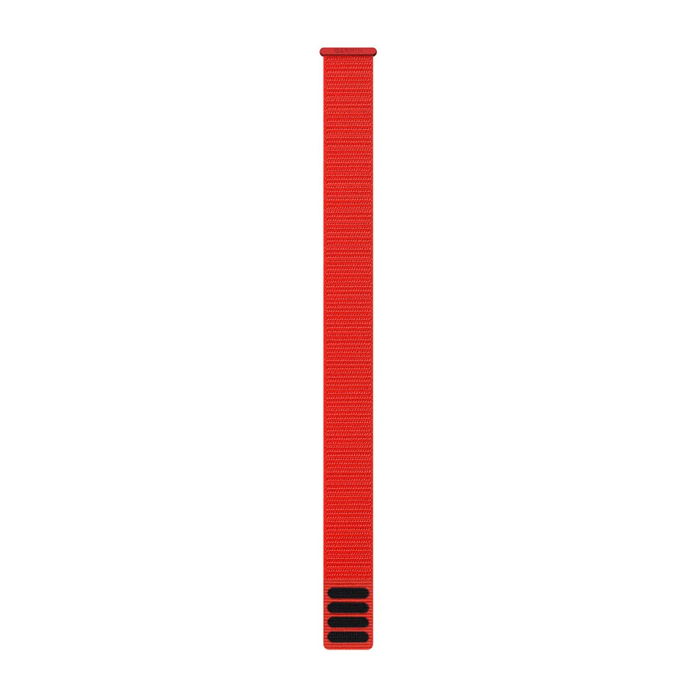 Garmin UltraFit 26 mm nailonranneke tulenpunainen 010-13306-22
