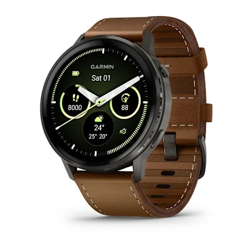 Garmin Venu 4 45 mm tummanharmaa, kaksi ranneketta 010-03014-03