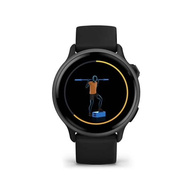 Garmin vívoactive 6 42,2 mm musta / tummanharmaa 010-02985-00
