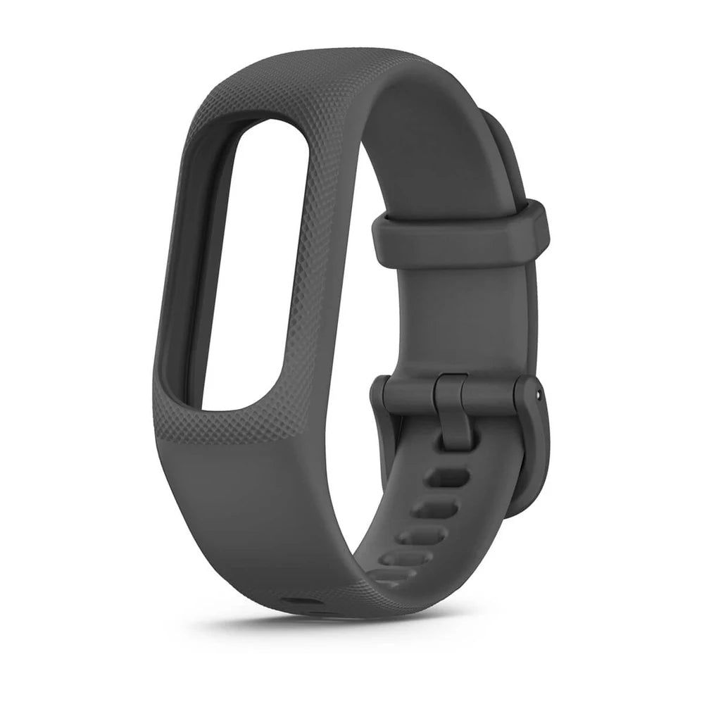 Garmin vívosmart 5 silikoniranneke S/M tummanharmaa 010-13201-03