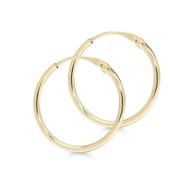 Kultakorvakorut renkaat GE-1x14mm