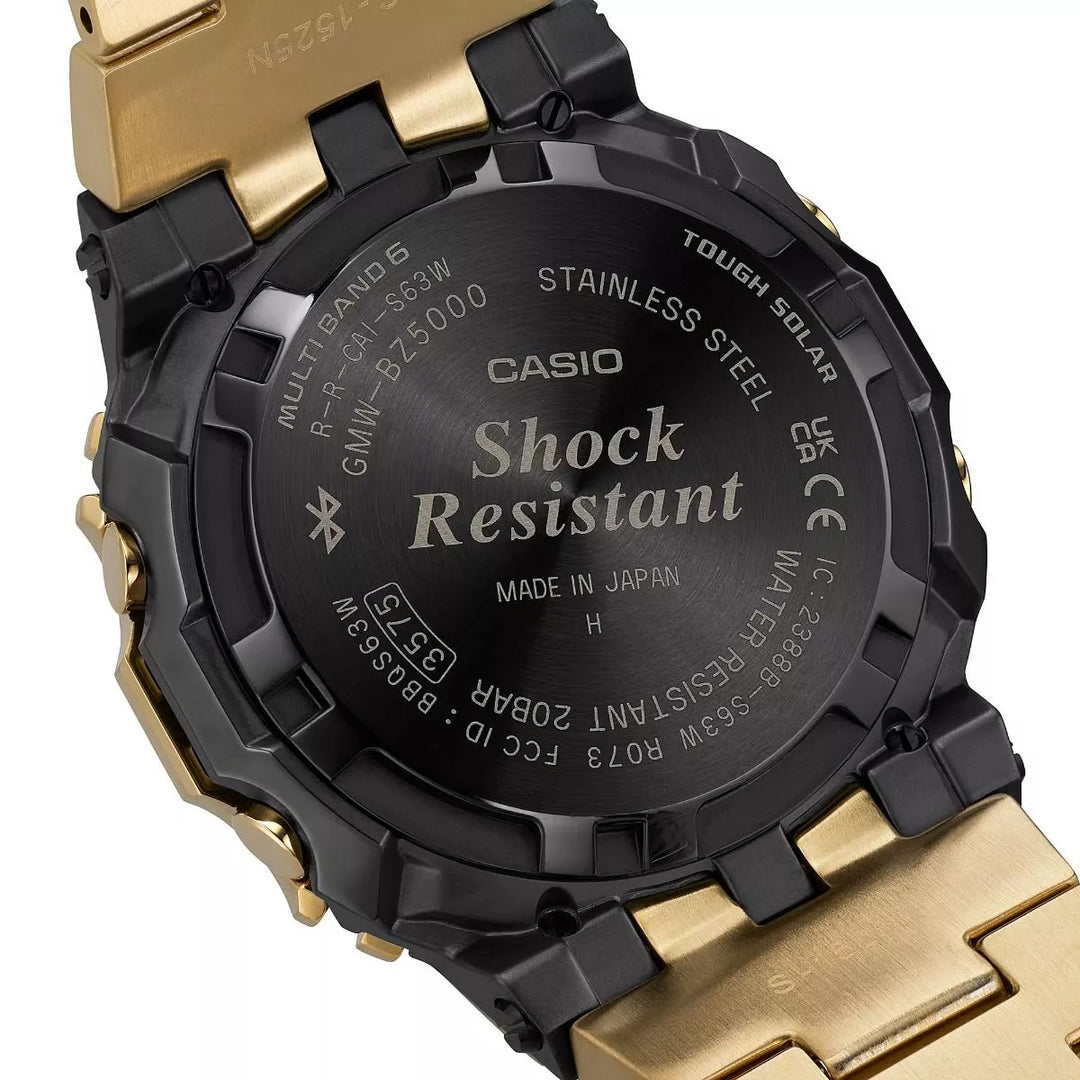 Casio G-Shock GMW-BZ5000D-9ER Casio takapohja