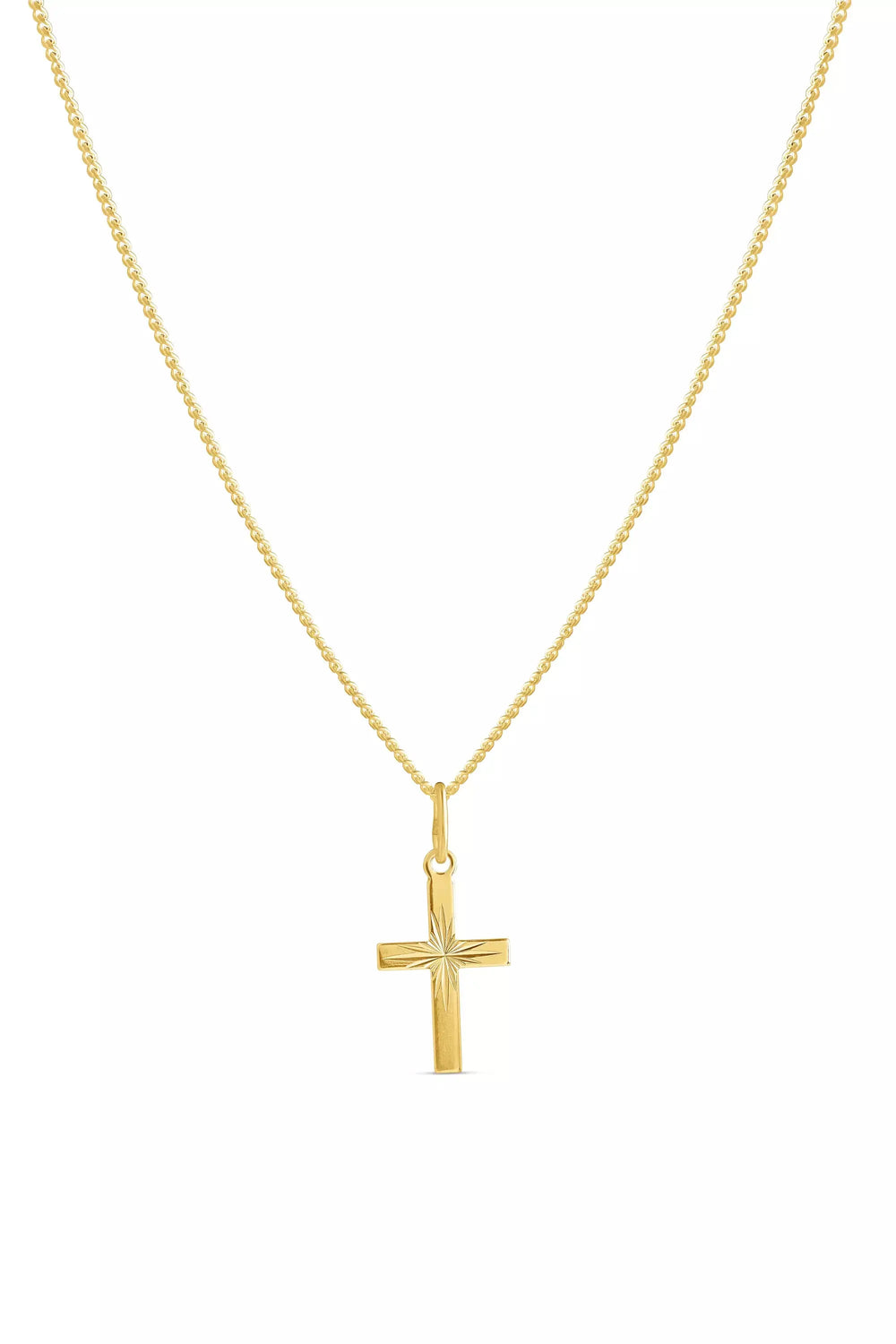 Hopeinen rippiristi 5250881500 Top Gold