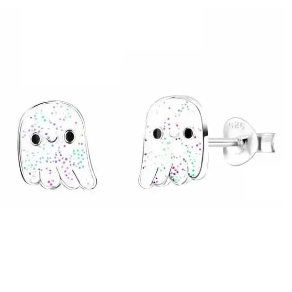 Hopeakorvakorut haamu glitterillä Trendi Koru