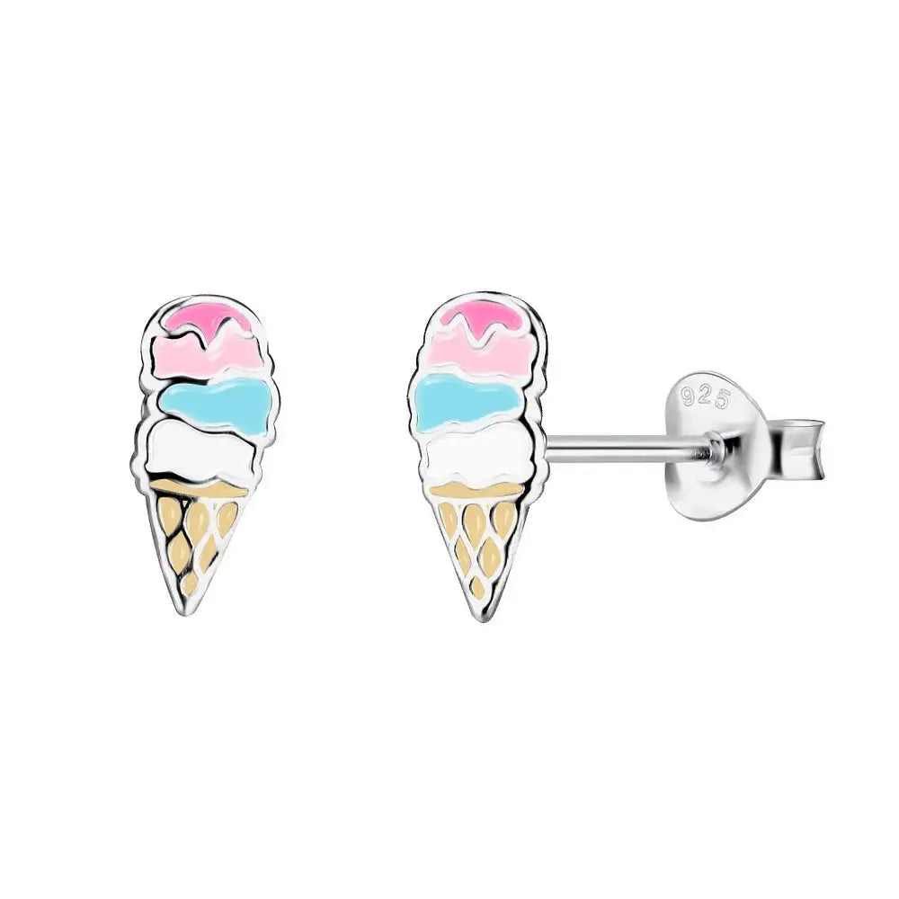 Hopeakorvakorut jäätelötuutti Trendi Koru