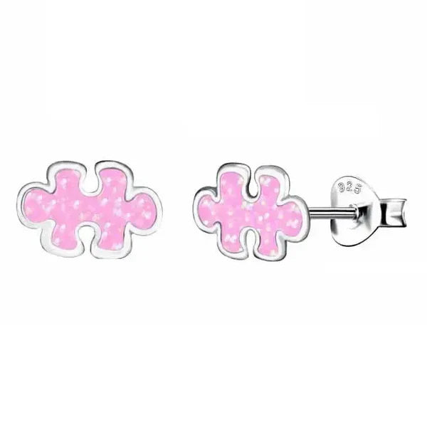 Hopeakorvakorut palapelin pala pinkki Trendi Koru