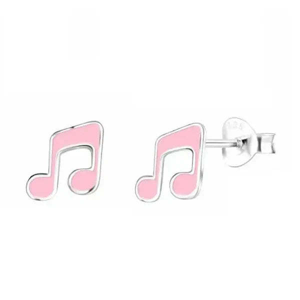 Hopeakorvakorut pinkki nuotti Trendi Koru