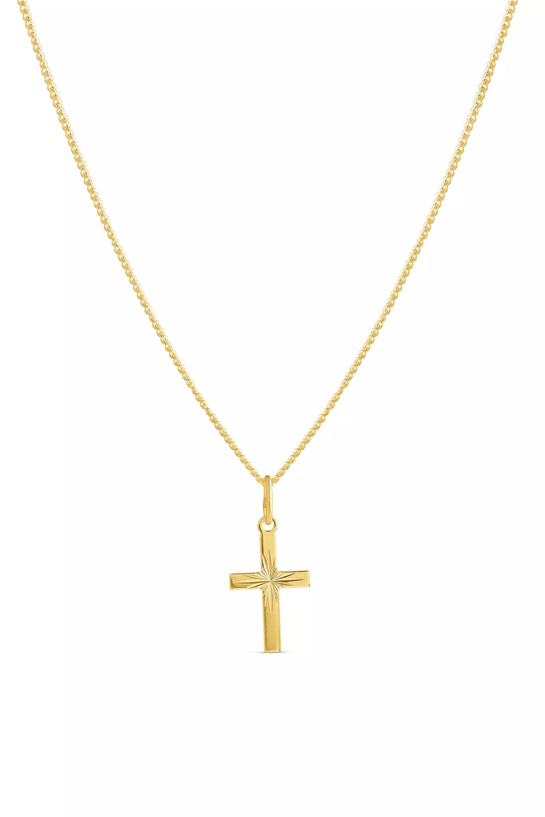 Hopeinen rippiristi 5250881500 Top Gold