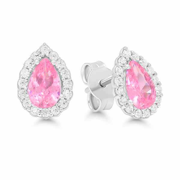 Hopeiset korvakorut BOL-E1182Zpink