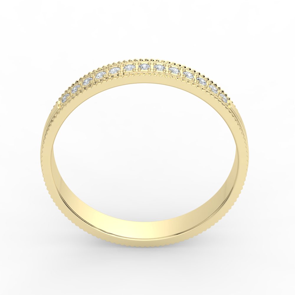 Kohinoor Amelie 0,07 ct timanttisormus keltakulta 14K 033-513K-06 – tuotekuva 5