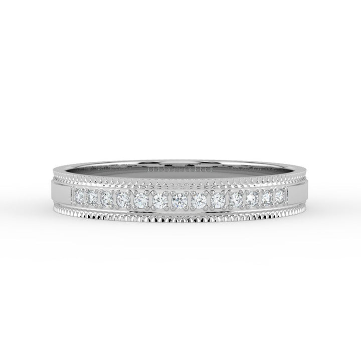 Kohinoor Amelie 0,07 ct timanttisormus valkokulta 14K 033-513V-06 – tuotekuva 3