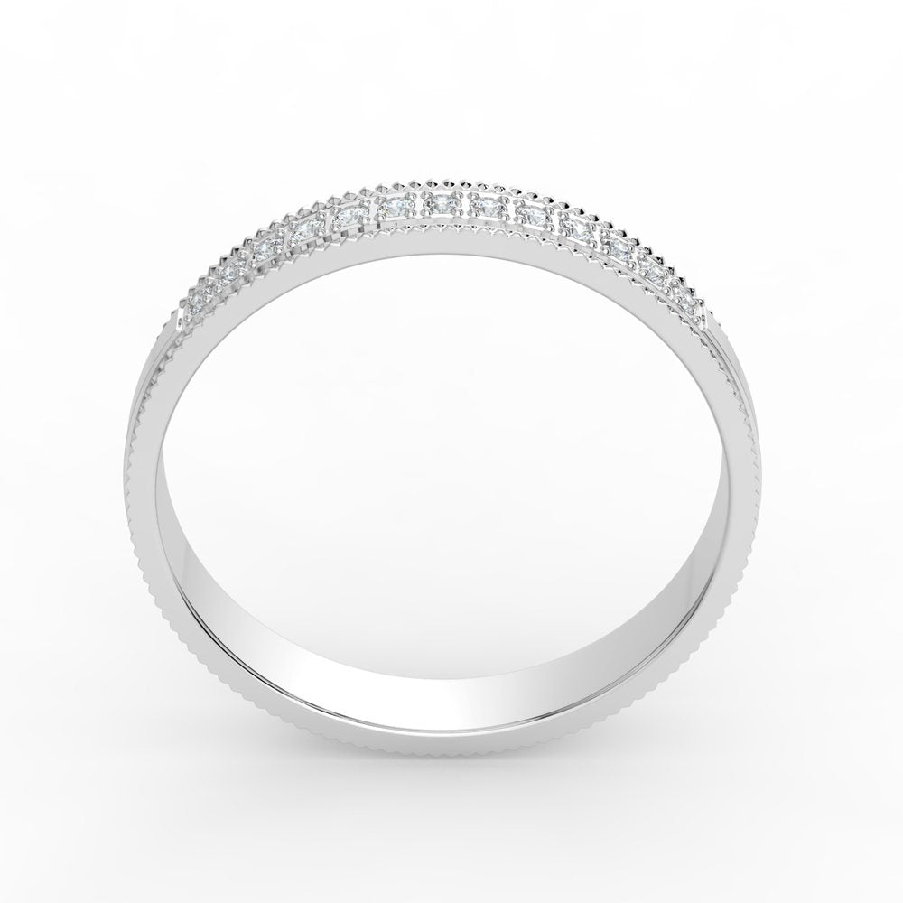 Kohinoor Amelie 0,07 ct timanttisormus valkokulta 14K 033-513V-06 – tuotekuva 5