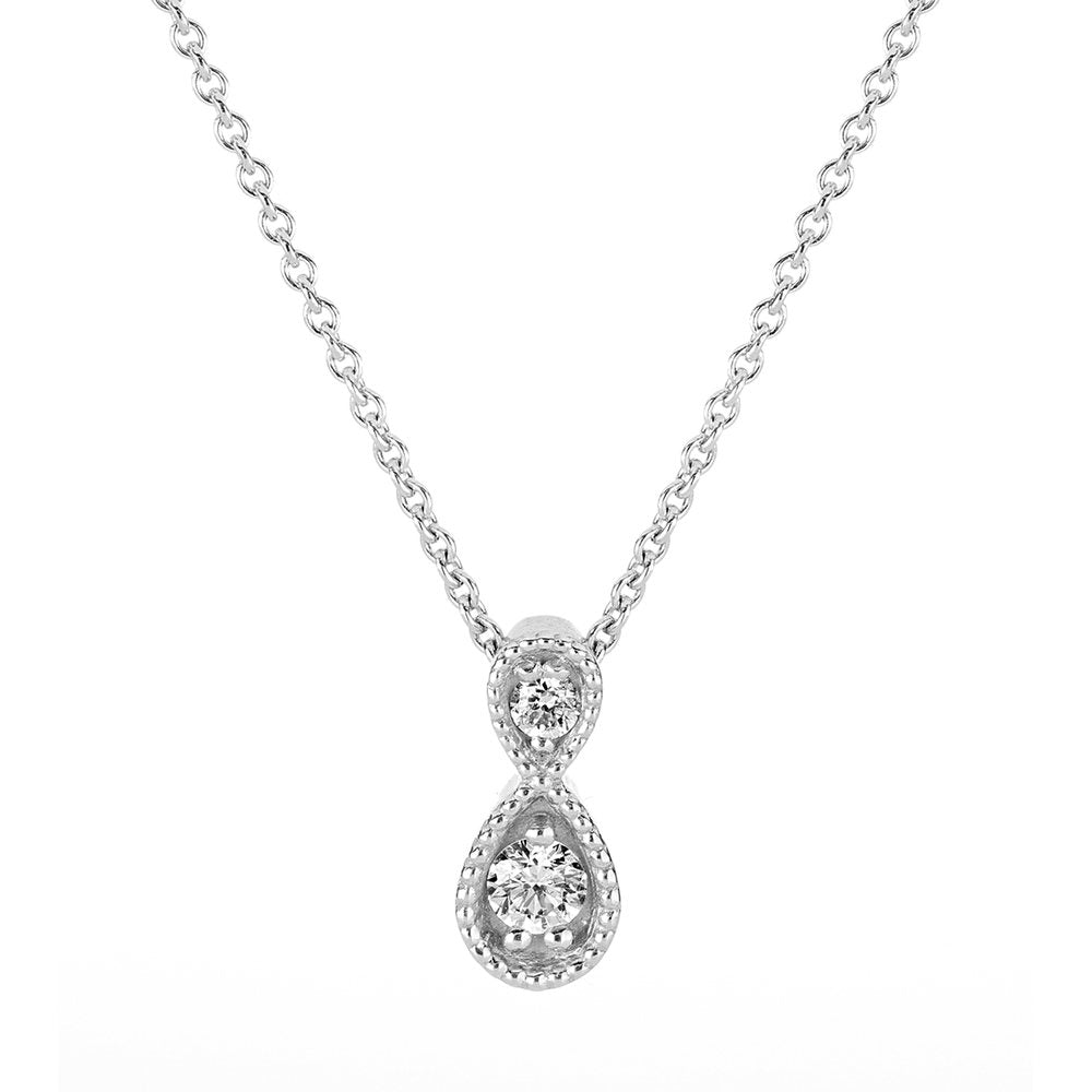 Kohinoor Clara 0,04 ct timanttiriipus valkokulta 14k 123-269V-04 – tuotekuva