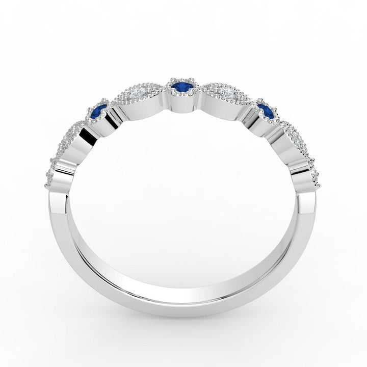 Kohinoor Clara 0,04 ct timanttisormus valkokulta 14K 033-269V-04 – tuotekuva 5