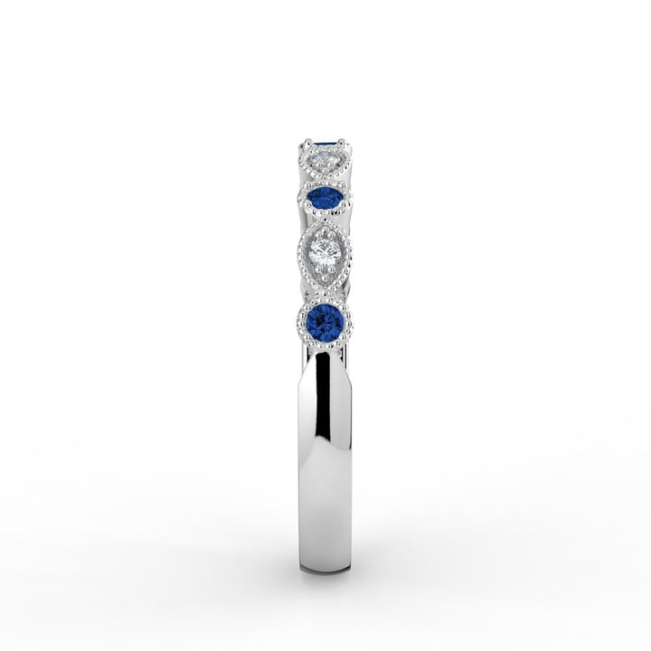 Kohinoor Clara 0,04 ct timanttisormus valkokulta 14K 033-269V-04 – tuotekuva 6