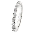Kohinoor Clara 0,12 ct timanttisormus valkokulta 14K 033-269V-10