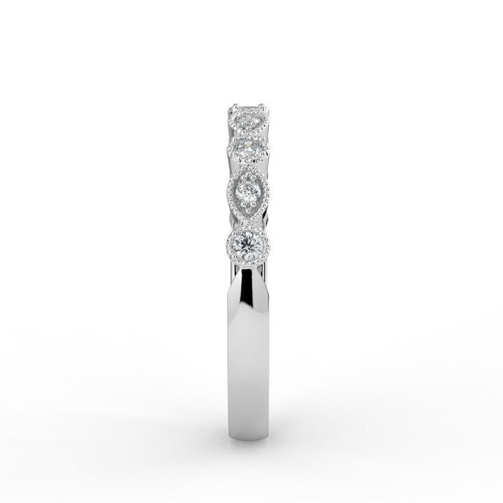 Kohinoor Clara 0,12 ct timanttisormus valkokulta 14K 033-269V-10 – tuotekuva 6