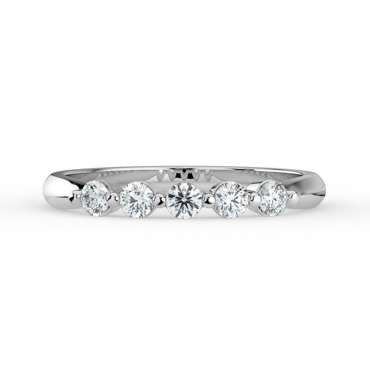 Kohinoor Dahlia 0,25 ct timanttisormus valkokulta 14K 033-232V-25 – tuotekuva 3