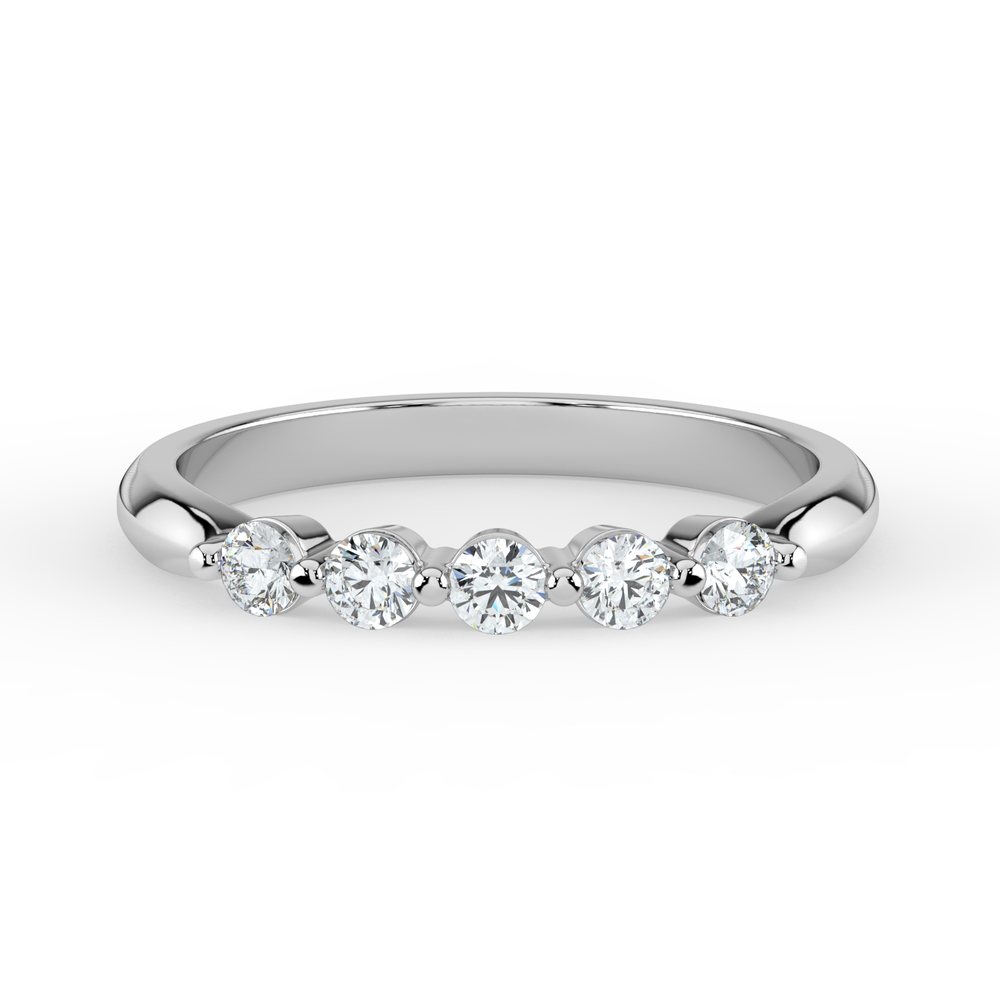 Kohinoor Dahlia 0,25 ct timanttisormus valkokulta 14K 033-232V-25 – tuotekuva 4