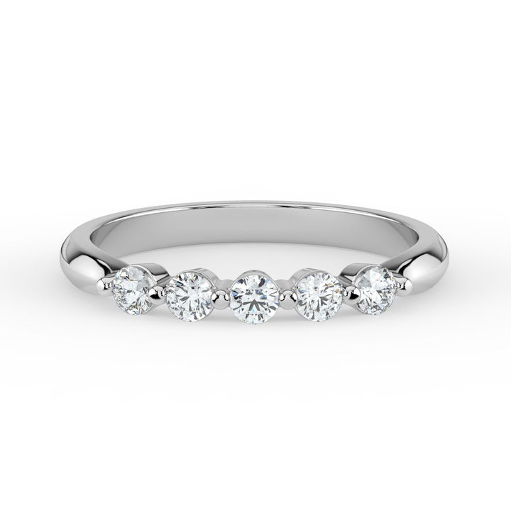 Kohinoor Dahlia 0,25 ct timanttisormus valkokulta 14K 033-232V-25 – tuotekuva 4