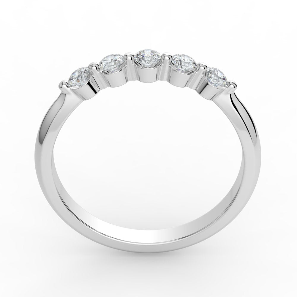 Kohinoor Dahlia 0,25 ct timanttisormus valkokulta 14K 033-232V-25 – tuotekuva 5