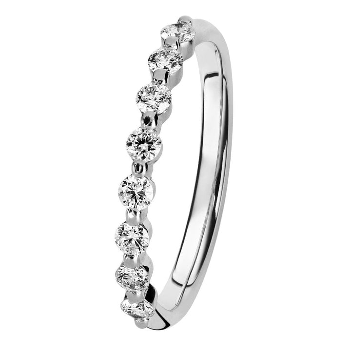 Kohinoor Dahlia 0,40 ct timanttisormus valkokulta 14K 033-232V-40 – tuotekuva
