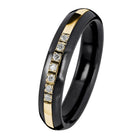 Kohinoor Duetto 0,07 ct timanttisormus keltakulta 14K 006-093-07