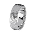 Kohinoor Duetto Frost kihlasormus 7 mm valkokulta