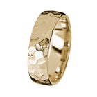 Kohinoor Duetto Rock kihlasormus 7 mm keltakulta