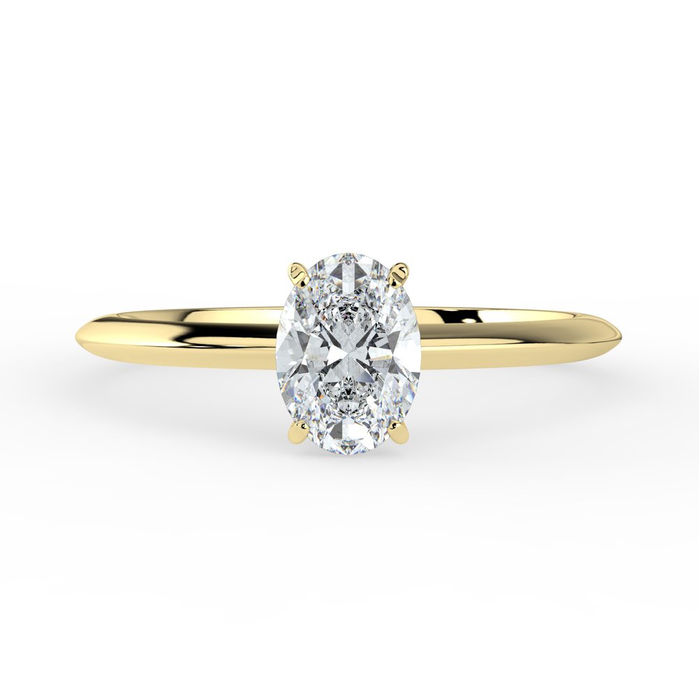 Kohinoor Ella 0,80 ct laboratoriotimanttisormus keltakulta 14K 983A-622-80B3L – tuotekuva 3