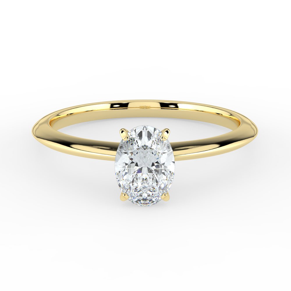 Kohinoor Ella 0,80 ct laboratoriotimanttisormus keltakulta 14K 983A-622-80B3L – tuotekuva 4