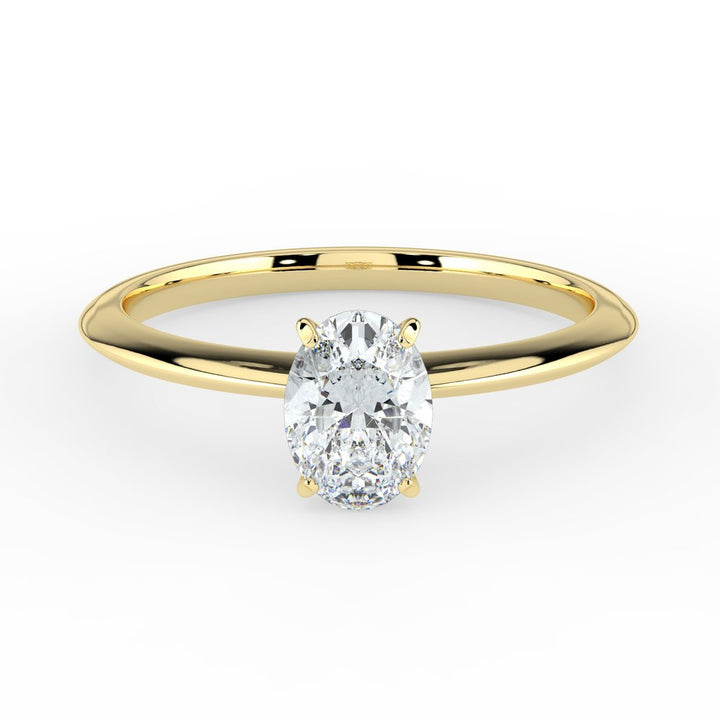 Kohinoor Ella 0,80 ct laboratoriotimanttisormus keltakulta 14K 983A-622-80B3L – tuotekuva 4