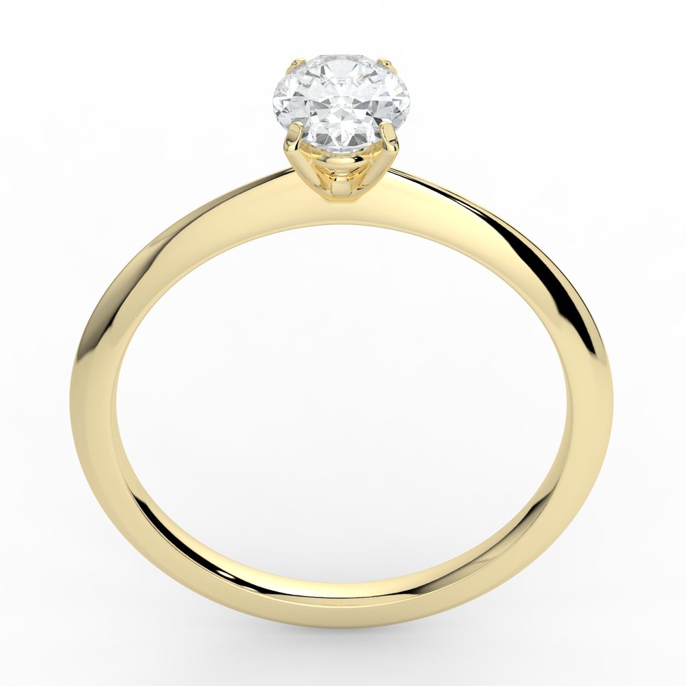 Kohinoor Ella 0,80 ct laboratoriotimanttisormus keltakulta 14K 983A-622-80B3L – tuotekuva 5