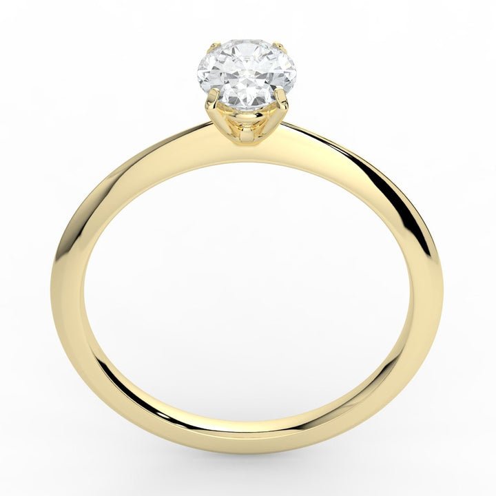 Kohinoor Ella 0,80 ct laboratoriotimanttisormus keltakulta 14K 983A-622-80B3L – tuotekuva 5