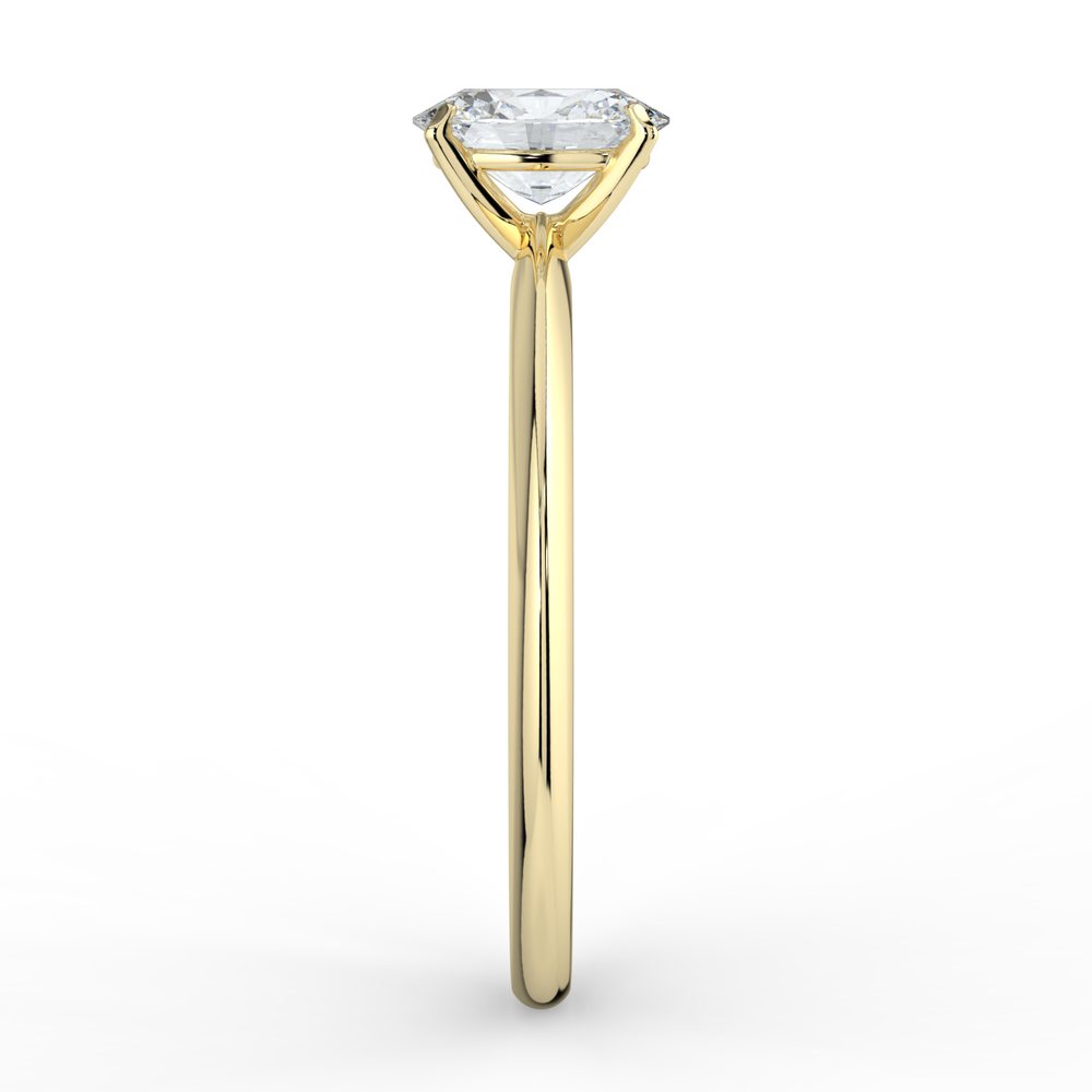 Kohinoor Ella 0,80 ct laboratoriotimanttisormus keltakulta 14K 983A-622-80B3L – tuotekuva 6