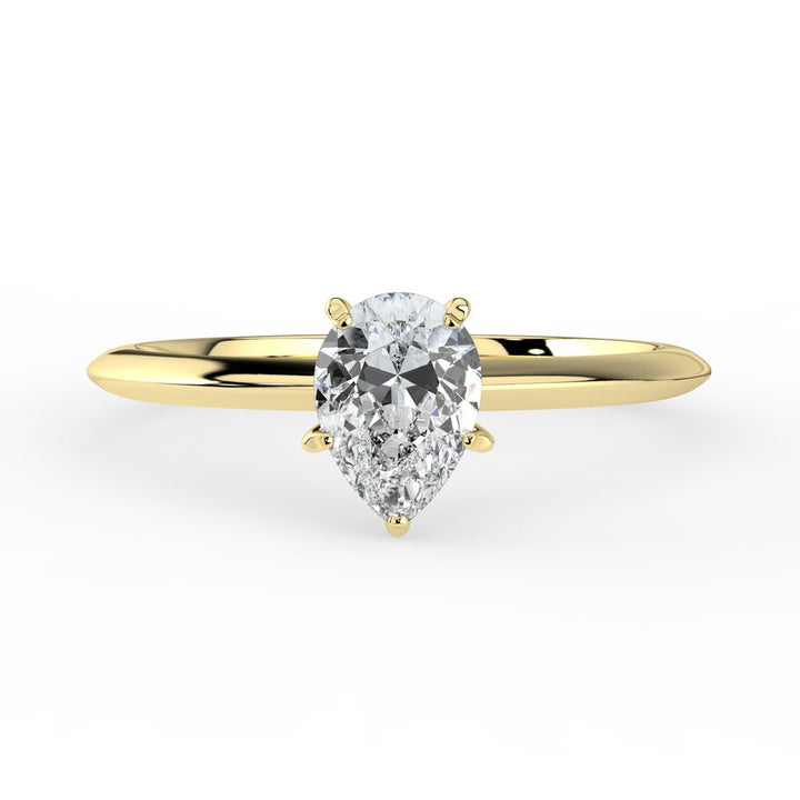 Kohinoor Ella 0,81 ct laboratoriotimanttisormus keltakulta 14K 983A-622-81B3L – tuotekuva 3