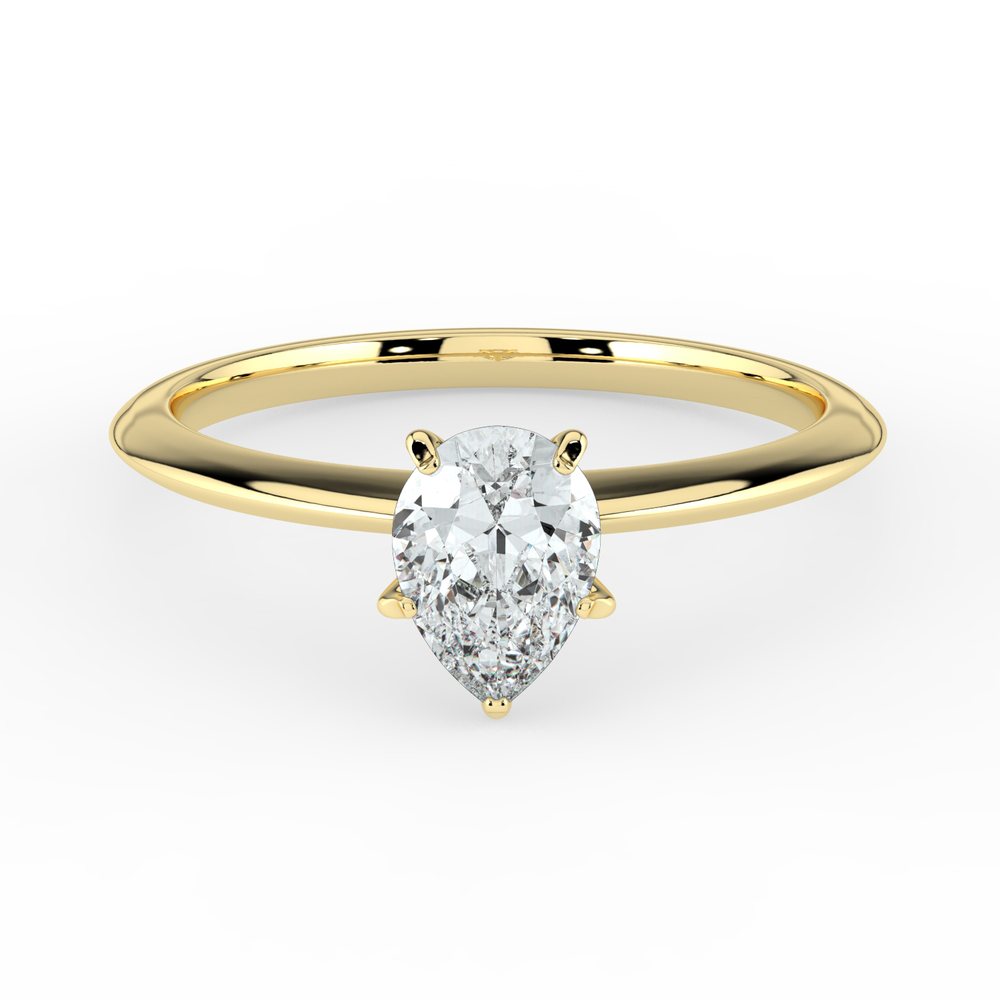 Kohinoor Ella 0,81 ct laboratoriotimanttisormus keltakulta 14K 983A-622-81B3L – tuotekuva 4
