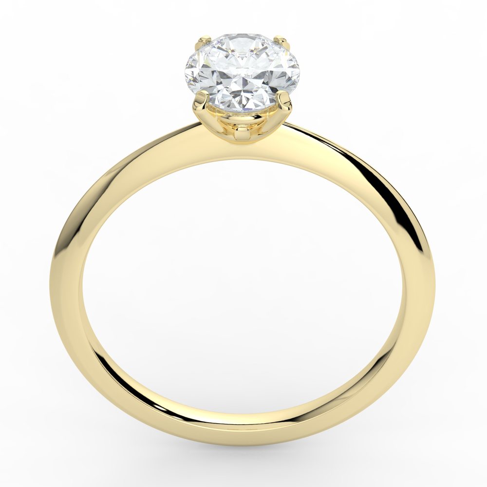 Kohinoor Ella 1,50 ct laboratoriotimanttisormus keltakulta 14K 983A-622-150B3L – tuotekuva 5