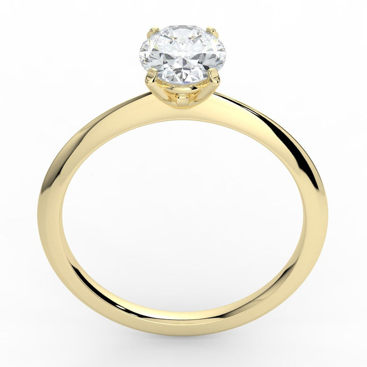 Kohinoor Ella 1,50 ct laboratoriotimanttisormus keltakulta 14K 983A-622-150B3L – tuotekuva 5