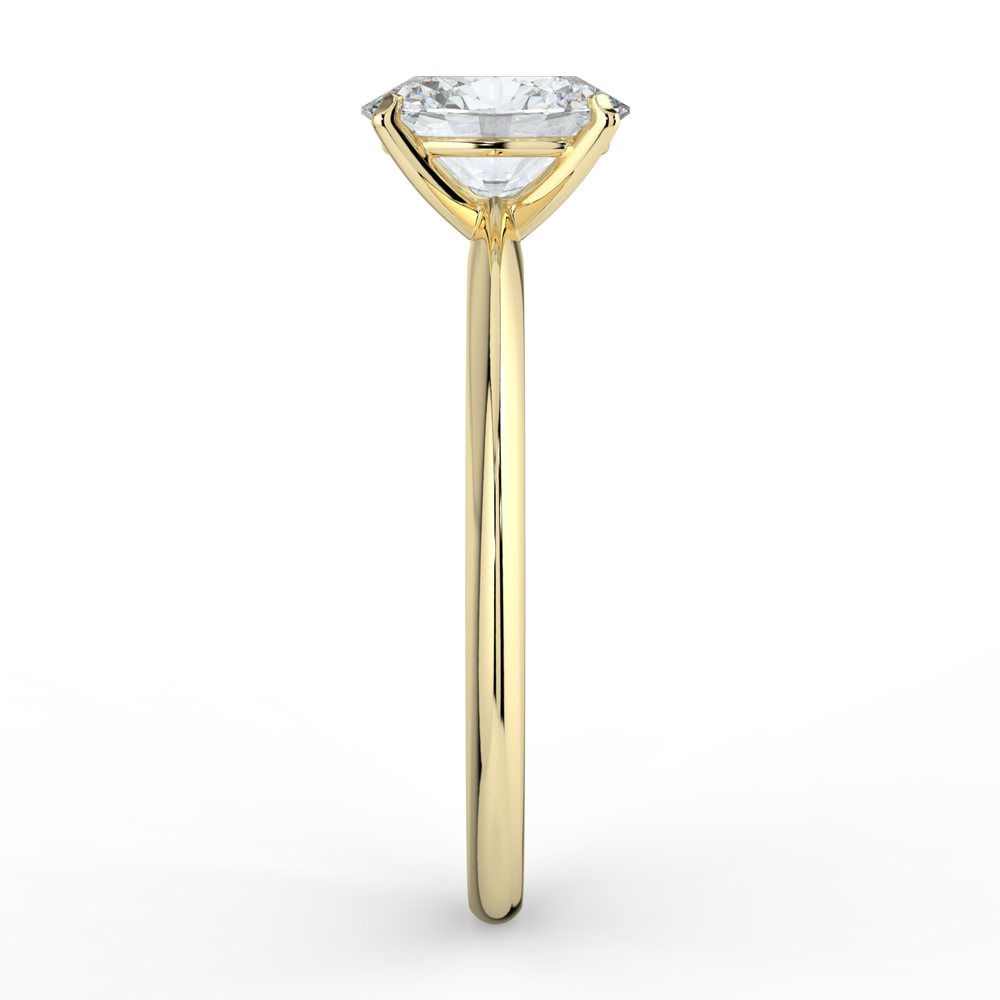 Kohinoor Ella 1,50 ct laboratoriotimanttisormus keltakulta 14K 983A-622-150B3L – tuotekuva 6