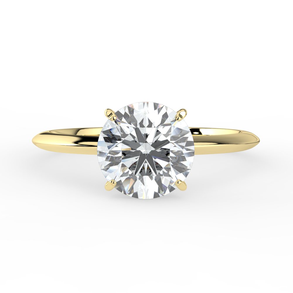 Kohinoor Ella 2,01 ct laboratoriotimanttisormus keltakulta 14K 983A-622-201B3L – tuotekuva 3