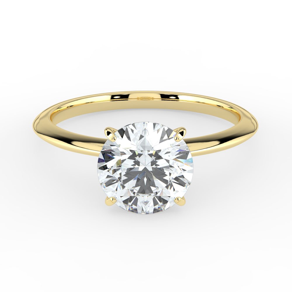 Kohinoor Ella 2,01 ct laboratoriotimanttisormus keltakulta 14K 983A-622-201B3L – tuotekuva 4