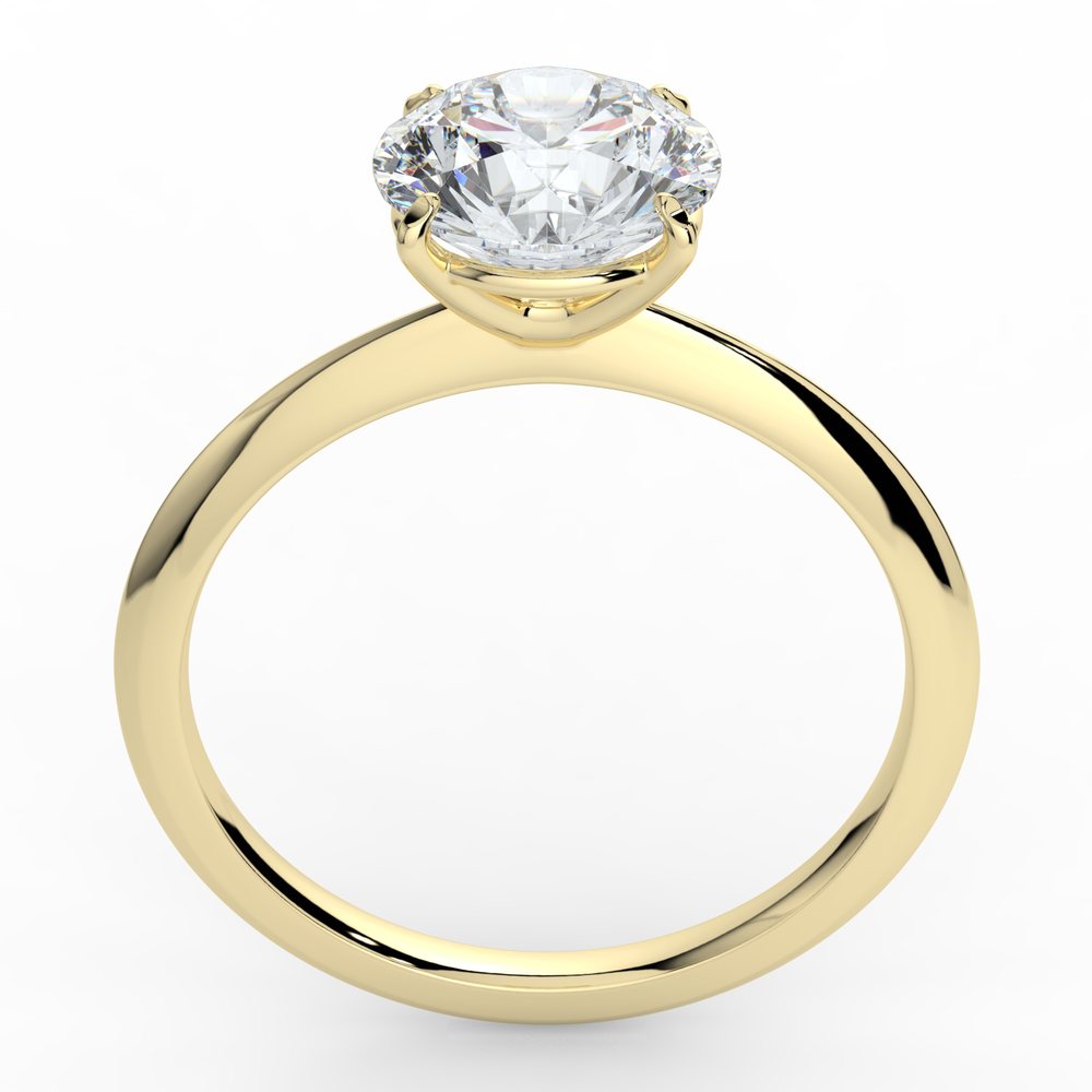 Kohinoor Ella 2,01 ct laboratoriotimanttisormus keltakulta 14K 983A-622-201B3L – tuotekuva 5