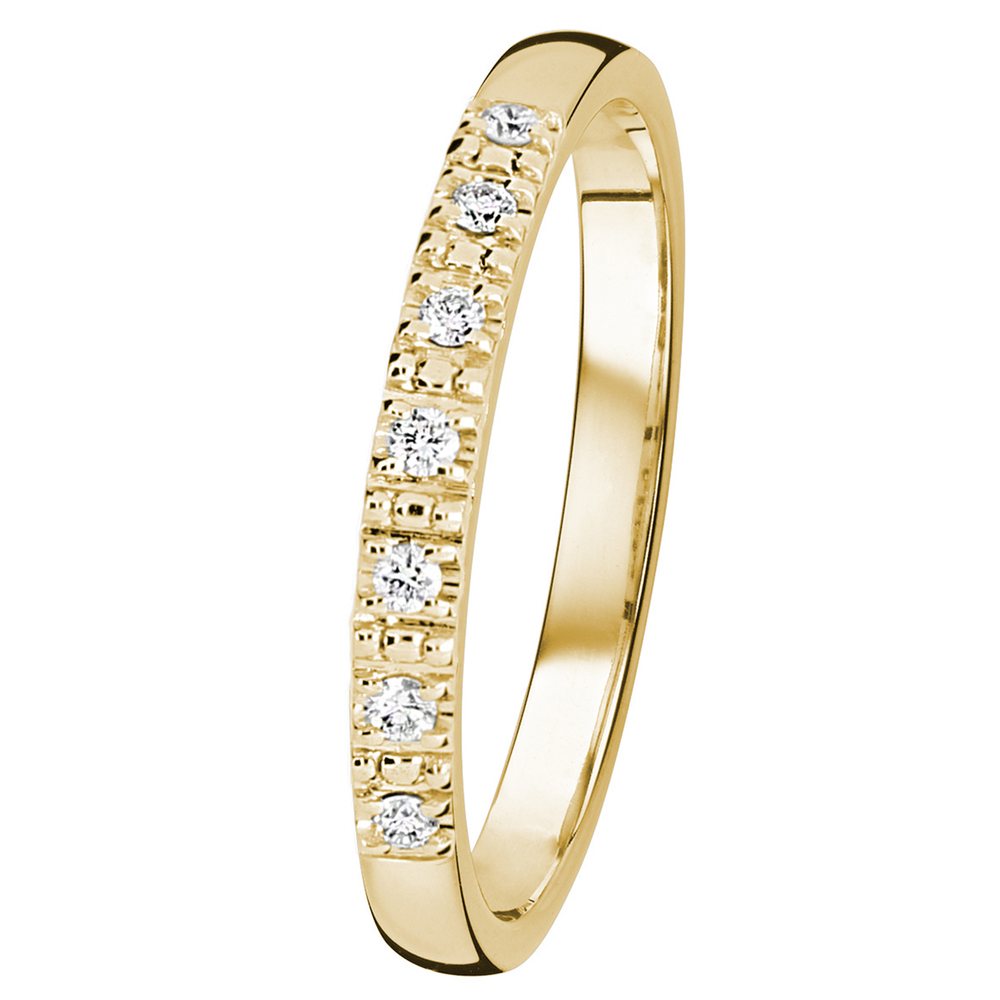Kohinoor Estelle 0,07 ct timanttisormus keltakulta 14K 033-226-07 – tuotekuva