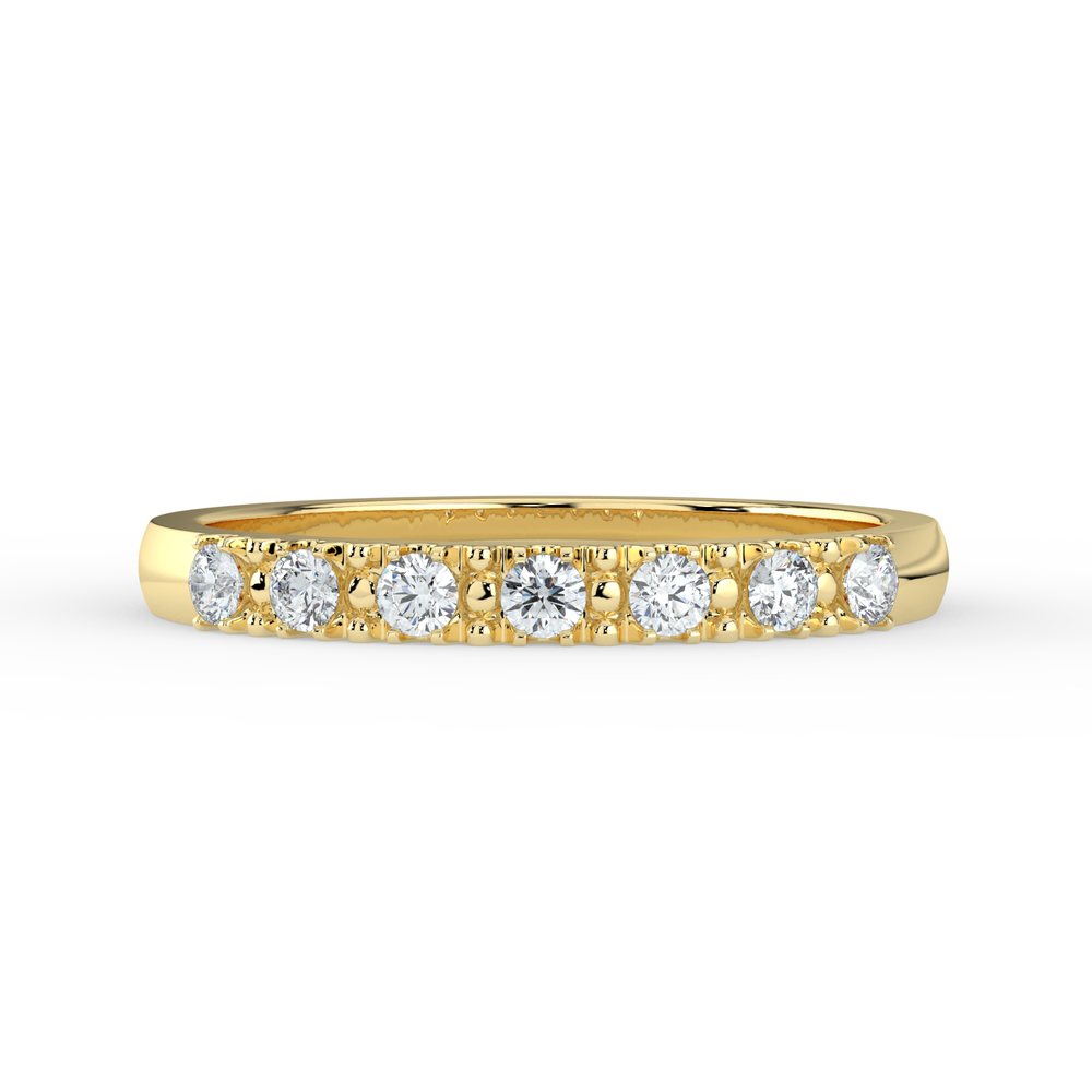 Kohinoor Estelle 0,07 ct timanttisormus keltakulta 14K 033-226-07 – tuotekuva 3
