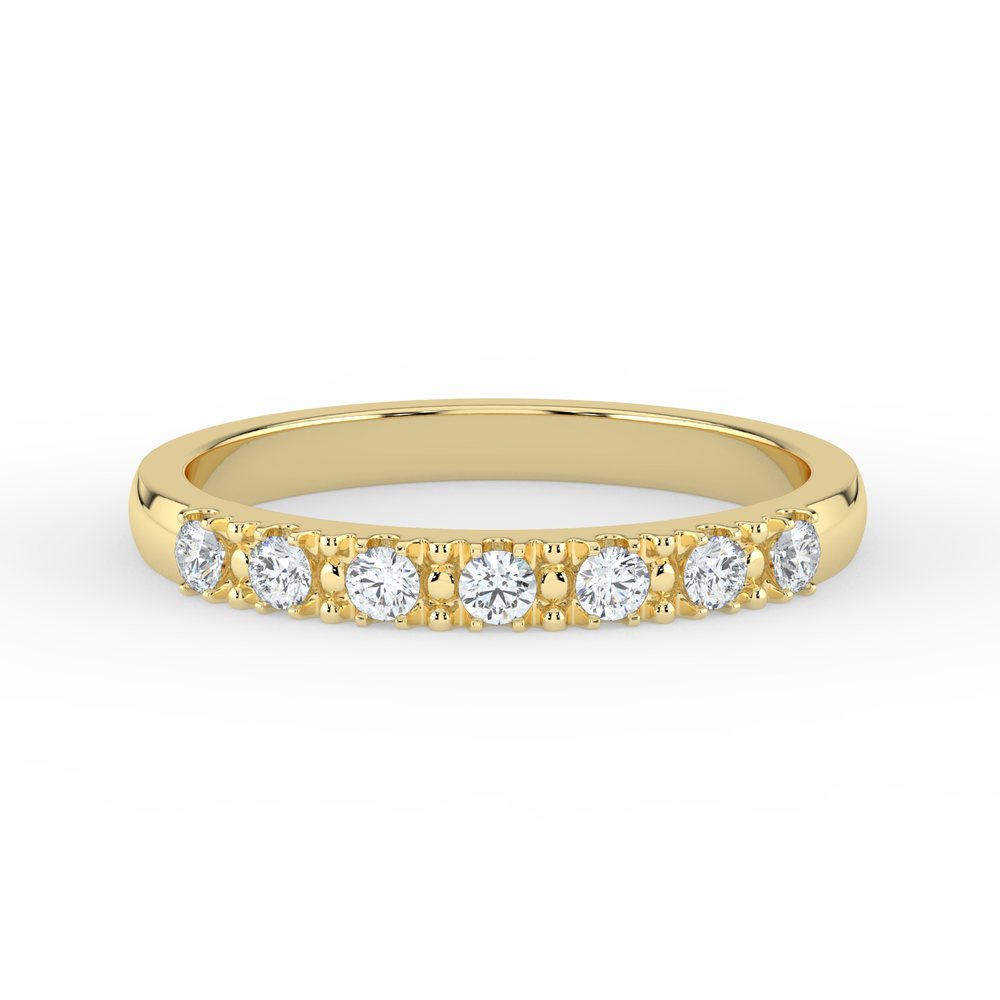 Kohinoor Estelle 0,07 ct timanttisormus keltakulta 14K 033-226-07 – tuotekuva 4