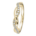 Kohinoor Estelle 0,17 ct timanttisormus keltakulta 14K 033-226K-17